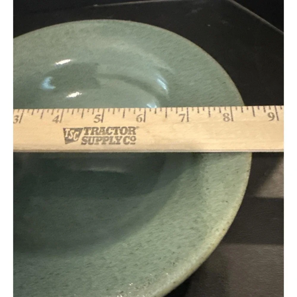 Lindt Stymeist Craftworks Green Tea Speckled Rimmed Salad Bowl Japan Set Of 3